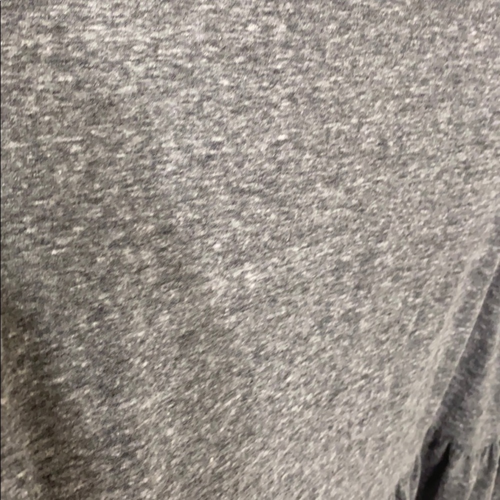 Gray Ruffle Top - Picture 3 of 4
